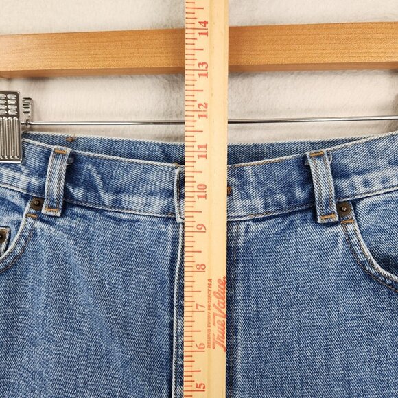 Ralph Lauren Jeans Womens 10 Blue LRL Cropped Medium Wash Mid Rise Capris Casual - Picture 5 of 12